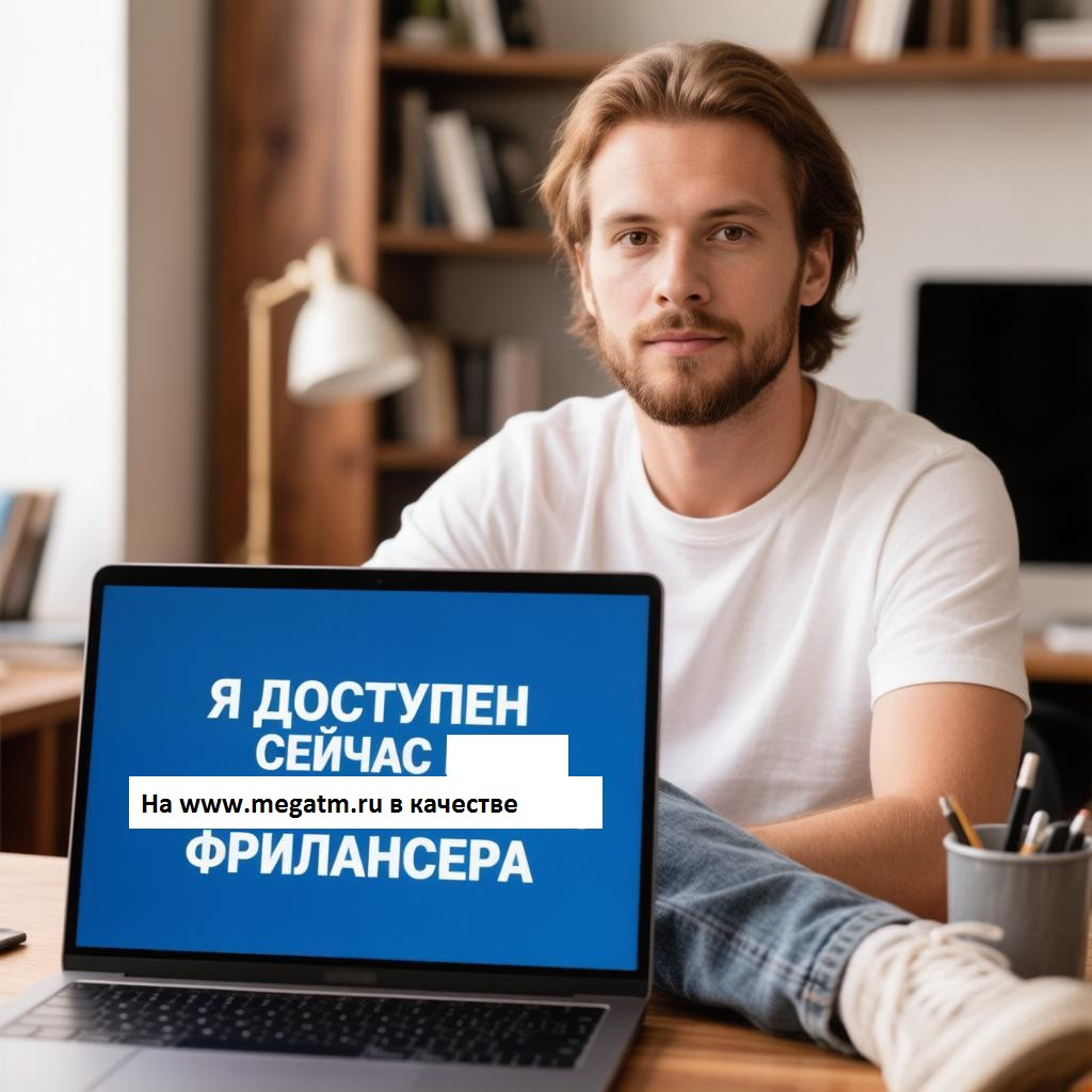 Я ДОСТУПЕН СЕЙЧАС В КАЧЕСТВЕ Самозанятого ФРИЛАНСЕРА